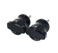 Tappi incidenti in moto Ricambi Moto Supporto Forcellone Posteriore Viti Da 6mm Per Benelli Per Leoncino 500 250 800 BJ500 BJ 500 Per LeoncinoX(Nero)