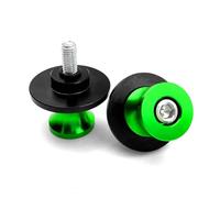 Tappi incidenti in moto Viti Supporto Scorrevole Forcellone Oscillante 8mm Moto Per Suzuki Per V-Strom 250 1050 XT Per V-Strom 650 Per VStrom 800DE DL650 DL100(VERDE)