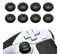 Tappi Joystick per Controllori PS5 PS4, Set di 8 Design Antiscivolo con Incisione Laser, Resistenti all'Usura Sudore Sostituzione Tappi Originali, Ideale per Gaming Casalingo, Tornei Uso Quotidiano