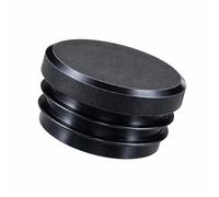 Tappi lamellari rotondi, realizzati in Germania, 4 feltrini in plastica di alta qualità come protezione per copertura di tubi, tappi per gambe della sedia, tappi di chiusura, tappi per tubi (4, 48 mm)