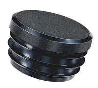 Tappi lamellari rotondi, realizzati in Germania, 4 feltrini in plastica di alta qualità come protezione per copertura di tubi, tappi per gambe della sedia, tappi di chiusura, tappi per tubi (4, 30 mm)