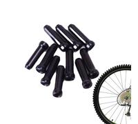 Tappi linea freno bicicletta | Tappi terminali cavo bicicletta | Protezione cavo freno Crimpatori estremità cavo, sostituzione del cambio punte del freno, guida