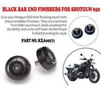 Tappi Manubrio Neri Per Royal Enfield Shotgun 650