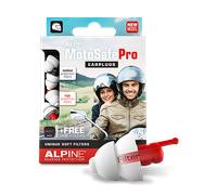 Alpine MotoSafe PRO, protezione dell udito male Rosso/Bianco