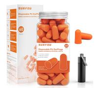 Tappi Orecchie Dormire 60 Paia Riduzione Rumore 38 dB Riutilizzabili e