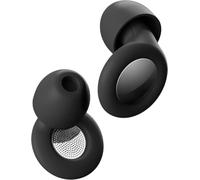 Tappi Orecchie Dormire, Protezione Uditiva, Tappi per Orecchie Antirumore, Silicone Auricolari Ultra Morbidi e Riutilizzabili Antirumor, per Festival, Dormire, Viaggiare, Lavorare, Studiare, Nero