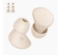 Tappi Orecchie Dormire, Riutilizzabili super confortevoli Tappi Orecchie | Tappi Orecchie per Dormire, Earplugs con 3 Misure, antirumore Ear Plugs per Sonno, Ufficio, Lavorare, Studiare, Albicocca