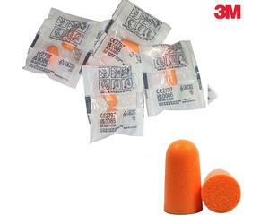 TAPPI ORECCHIE PER DORMIRE 100 PAIA 3M 1100 ANTIRUMORE 35dB LAVORO STUDIARE