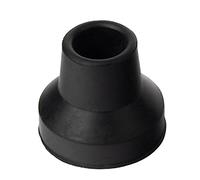 Tappi per bastoni da passeggio, Bastone da passeggio con punta in gomma, cappuccio sostituibile for stampella, nero, 16-28 mm(1637A 16mm)