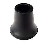 Tappi per bastoni da passeggio, Bastone da trekking in gomma con punta di ricambio for stampella, nero, dimensioni multiple(1940A 19mm)