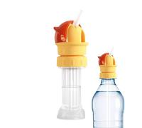 Tappi per Borracce per Bambini - Beccucci in Silicone Universali Antigoccia | Tappo A Vite Con Coperchio Anti Goccia Per Borracce - per Casa Viaggio Auto Succhi Acqua Bibite Gassate