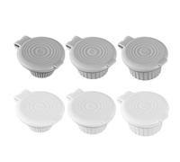 Tappi per bottiglia capovolti - Set supporto invertito da 3 pezzi, copertura ribaltabile sigillata in TPR, coperchio di svuotamento | Soluzione anti-spreco professionale per l'attività della pompa per