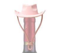 Tappi per Bottiglie a Forma di Cappello da Cowboy - Tappo per Vino e Champagne a Forma di Cappello in Silicone - Accessorio da Cucina Ermetico e Riutilizzabile per Vodka Brandy Raduni Matrimoni BBQ