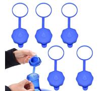 Tappi Per Bottiglie D'Acqua,5 Pezzi Ricambi Coperchio Secchio - Copertura In Silicone Riciclabile Impermeabile Per Brocche D'acqua 20 Litri Campeggio Viaggio Interno Esterno Attività