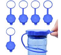 Tappi Per Bottiglie D'Acqua, 5 Pezzi Ricambi Coperchio Secchio, Copertura In Silicone Riciclabile Impermeabile Per Brocche D'acqua 20 Litri Campeggio Viaggio Interno Esterno Attività