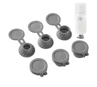 Tappi Per Bottiglie Di Lozione Invertiti - Set Di Tappi Ribaltabili Per Svuotare Bottiglie, 3 Dimensioni, Adattatori Per Connettori Di Trasferimento Da 6 Pezzi Per Estrarre Ogni Goccia Di Lozioni, Spe