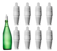 Tappi per Bottiglie di Vino,Copertura Ermetica Morbida Riutilizzabile,Tappo per Bottiglie - Per Champagne Bevande Viaggi Bar Casa Cena Ristorante Cucina