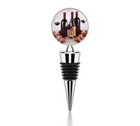 Tappi per bottiglie di vino, tappi per bottiglie di vino rosso, in lega di zinco, riutilizzabili, per vino rosso, champagne e così via