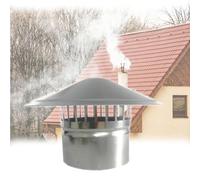 Tappi per camino da 3, 4, 6, 8 pollici, in acciaio inox, cono, copertura per canna fumaria, sfiato sul tetto, tappo antipioggia, copertura universale per camino, adatta perfettamente al tubo della s