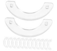 Tappi per cassetti in plastica per cassetti da scrivania, set da 10 pezzi per mantenere i cassetti al sicuro e impedire loro di scivolare fuori dai binari