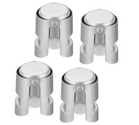 Tappi per Champagne,4pz Acciaio Inox Bottiglia Sigillante Champagne Salva #6