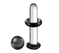 Tappi per Dilatatori delle Orecchie,1,6-2,5 mm Gioiello In Vetro Da Piercing Corporeo,Orecchini per Espansori | Per Donne Appassionata Luogo Di Lavoro Spostamenti Quotidiani Festival Di Musica Feste