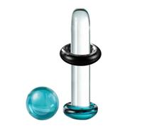 Tappi per Dilatatori delle Orecchie - 1,6-2,5 mm Gioiello In Vetro Da Piercing Corporeo - Tunnel per Orecchie - per Feste, Musica, Festival, Vita Quotidiana, Lavoro, Hobby per Donne