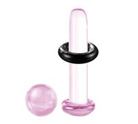 Tappi per Dilatatori delle Orecchie,Stud di Allungamento in Vetro da 1.6-2.5 mm - Orecchini per Espansori,per Feste, Musica, Festival, Vita Quotidiana, Lavoro, Hobby per Donne