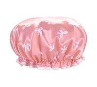 Tappi per doccia da donna, copertura per capelli per doccia,Cappello per capelli riutilizzabile Copertura testa a doppio strato | Accessori da bagno spessi, cuffia da bagno per le donne per la spa,