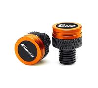 Tappi per fori 2 Pezzi Di Tappo Per Foro Specchietto Retrovisore Laterale CNC Per Motocicletta, Accessori Per BMW C400GT C 400GT 400 GT 2019 2020 2021 2022 2023 2024(Orange)