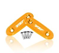 Tappi per fori Copertura Del Foro Dello Specchietto Retrovisore In Alluminio Per Moto, Accessori Per Staffa Per YZF R3 R15 2018-2024(Jaune)