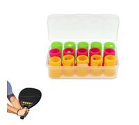Tappi per fori per racchetta, inserti per bilanciamento peso | Materiale in nylon ABS, bilanciamento del peso personalizzato, assorbimento degli urti, fissaggio sicuro