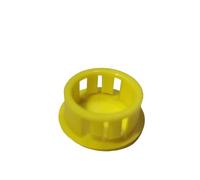 Tappi per fori rotondi a filo, Tappi for fori for pannelli for mobili rotondi in plastica Multicolore 5-50mm 1/2/5/10 pz(Yellow,20mm 5PCS)