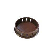 Tappi per fori rotondi a filo, Tappi for fori for pannelli for mobili rotondi in plastica Multicolore 5-50mm 1/2/5/10 pz(Brown,40mm 1PC)
