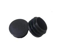 Tappi per fori rotondi a filo, Tappi terminali for tubi tondi neri 16-25mm 2 5 10 Pz(5pcs,16mm)