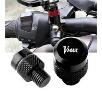 Tappi per fori Tappo Per Foro Specchietto Retrovisore Laterale CNC Per Moto, Accessori Per VMAX V-MAX 1200 1700(Black)