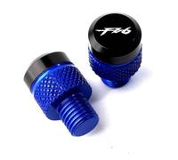 Tappi per fori Tappo Per Foro Specchietto Retrovisore Laterale CNC Per Moto, Accessori Per Yamaha Per FAZER FZ6 Tutti Gli Anni(Blue)