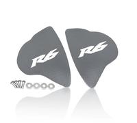 Tappi per fori Tappo Per L'eliminazione Dello Specchio Retrovisore Posteriore, Per Parabrezza Di Moto, Per YFR R6 2017 2018 2019 2020 2021-2024(Grey)