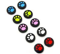 Tappi per joystick in silicone analogico, per controller di gioco PS4, PS3, Xbox One, Xbox 360, PS2, 5 colori