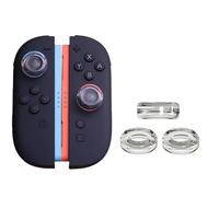 Tappi per joystick in silicone liquido per controller Switch 2, trasparenti e trasparenti, per console di gioco Nintendo Switch 2, comodi tappi antiscivolo (A)