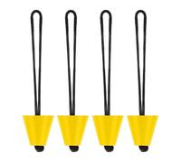 Tappi per kayak per fori 4 pezzi da 1,57 pollici universali con cordino | Tappo Di Scarico Per Kayak Ombrinale Per Attività Acquatiche Di Ormeggio In Barca, Imbarcazioni In Canoa, Canoisti Esperti Pe