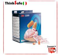 Tappi per le Orecchie 3M 1100 | Imbustati Singolarmente (coppia)