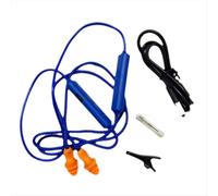 Tappi per le orecchie, auricolari Bluetooth per lavoro, soppressione del rumore, protezione dell'udito, cantieri edili, luoghi rumorosi blu
