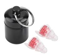 Tappi Per Le Orecchie con Riduzione del Rumore Protezione Dell'udito 27DB Tappi Per Le Orecchie Antirumore Confortevoli Per Il Sonno del Concerto del Batterista(rosso)