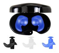 Tappi per le orecchie da nuoto, tappi per le orecchie in silicone impermeabili e riutilizzabili per nuoto, doccia, bagno, surf, snorkeling e