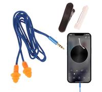 Tappi per le orecchie di cancellazione del rumore - Limiteri di volume, filtri audio | Pod di isolamento ad alto decibel, auricolari a clip, usa come aule, chat telefonici, ascolto musicale, percorsi