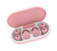 Tappi per le orecchie ergonomici e confortevoli in morbido silicone adatto per un sonno tranquillo e un ambiente tranquillo, tappi per le orecchie in morbido silicone per nuotare e viaggiare