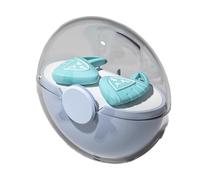 Tappi per le orecchie in morbido silicone per la riduzione del rumore, adatti per viaggiatori e persone che dormono leggeri, ambiente di sonno più tranquillo, 1 paio di tappi per le orecchie dal