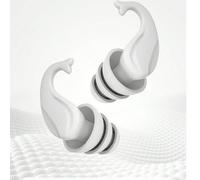 Tappi per le orecchie in silicone anti-rumore, impermeabili, adatti per pausa pranzo in ufficio, sonno, attività all'aperto come immersioni e surf. Morbidi e confortevoli, proteggono le orecchie dal r