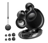 Tappi per le orecchie in silicone con custodia per studiare il sonno protezioni dell'udito cancellazione del rumore morbido silicone